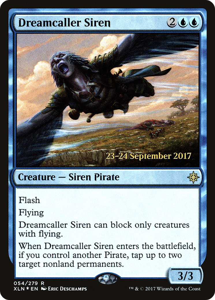 {R} Dreamcaller Siren [Ixalan Prerelease Promos][PR XLN 054]
