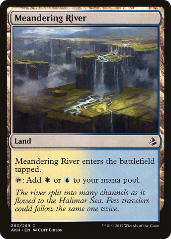 {C} Meandering River [Amonkhet][AKH 283]