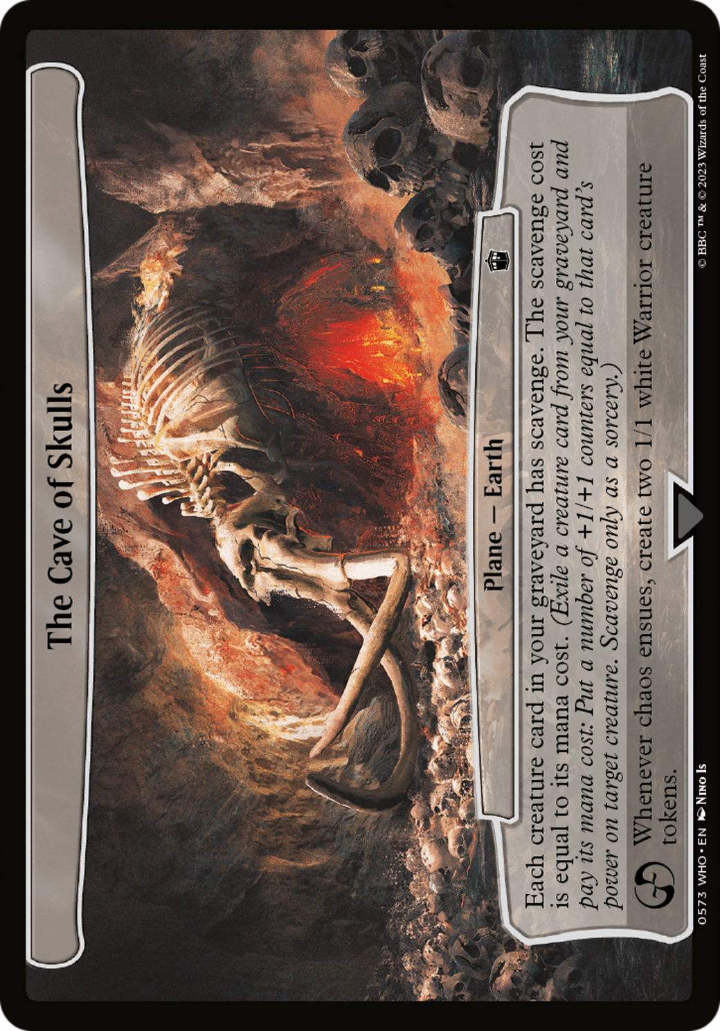 {O} The Cave of Skulls [Planechase][OVR WHO 573]