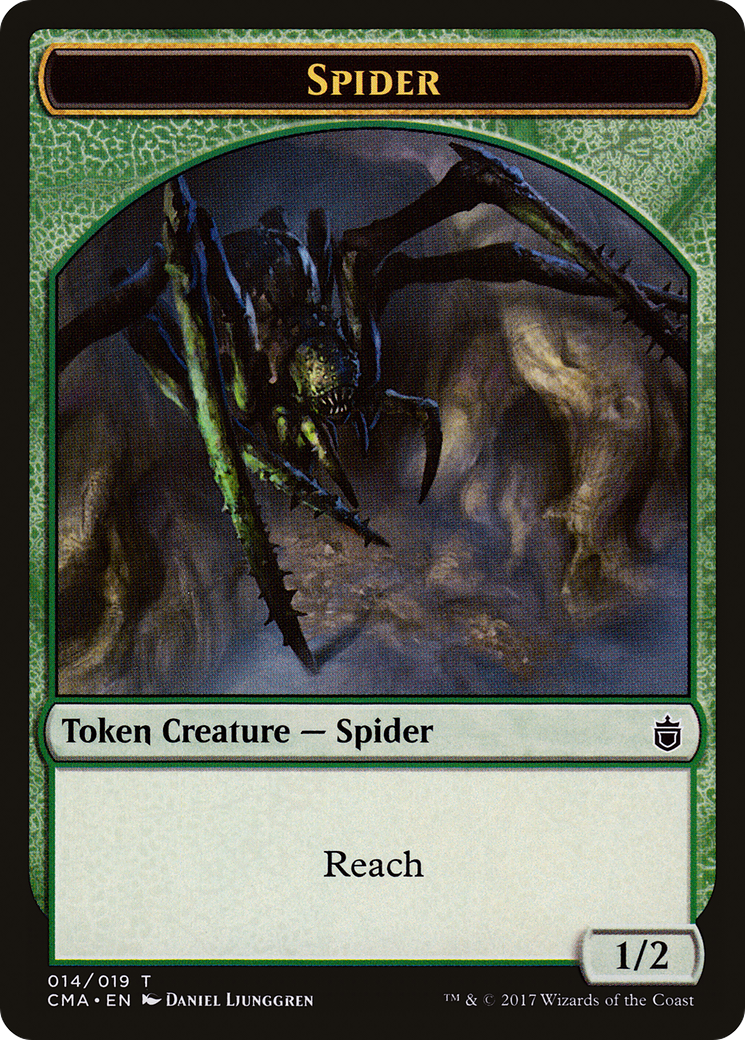 {T} Spider Token [Commander Anthology Tokens][TCMA 014]