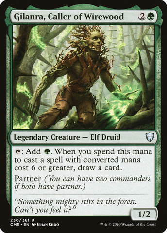 {C} Gilanra, Caller of Wirewood [Commander Legends][CMR 230]