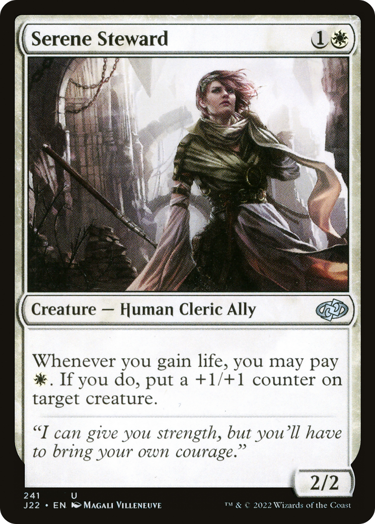 {C} Serene Steward [Jumpstart 2022][J22 241]