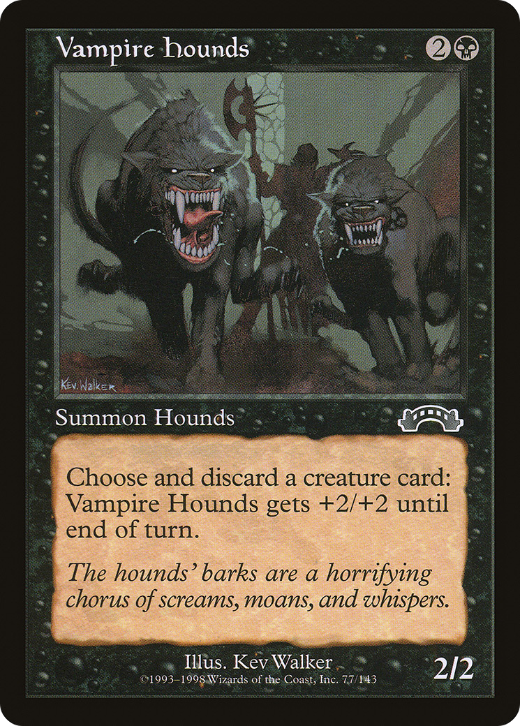 {C} Vampire Hounds [Exodus][EXO 077]