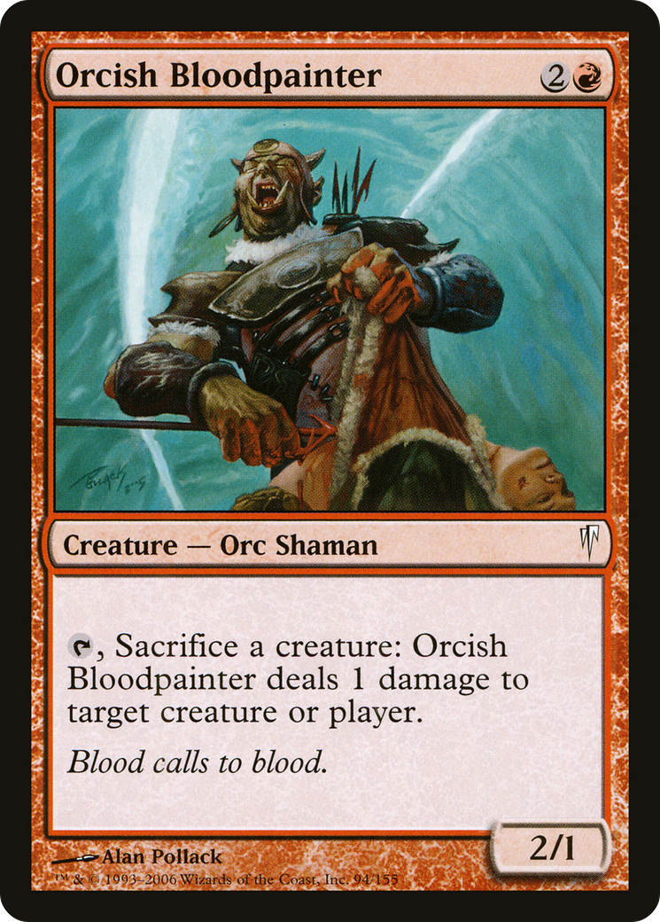 {C} Orcish Bloodpainter [Coldsnap][CSP 094]