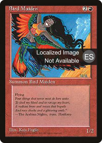 {F} Bird Maiden [Fourth Edition (Foreign Black Border)][FBB 4ED 177]