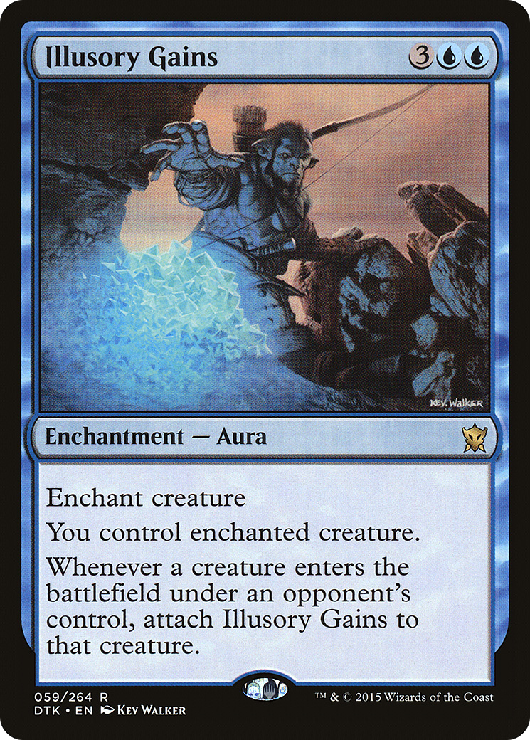 {R} Illusory Gains [Dragons of Tarkir][DTK 059]