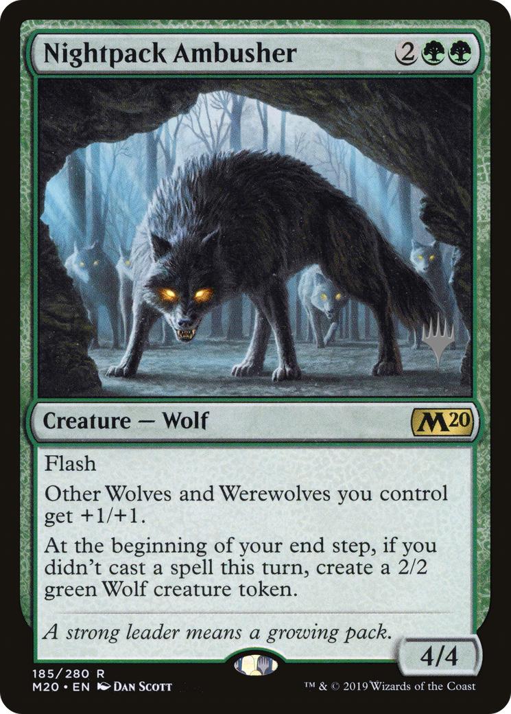 {R} Nightpack Ambusher (Promo Pack) [Core Set 2020 Promos][PP M20 185]
