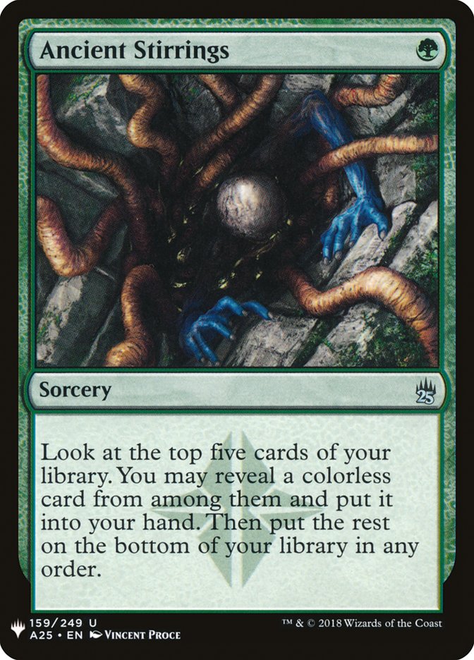 {C} Ancient Stirrings [Mystery Booster][MB1 A25 159]