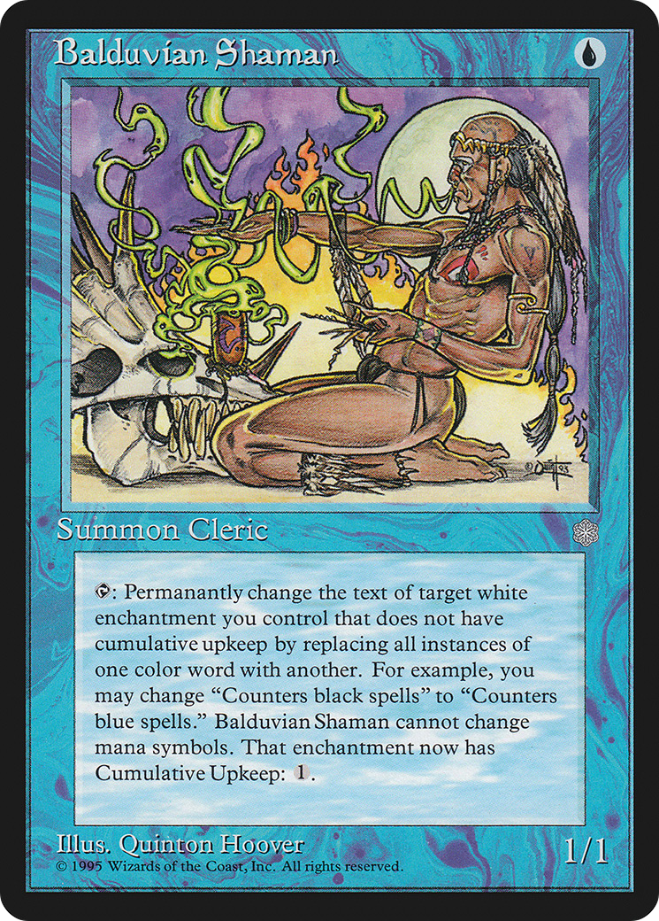 {C} Balduvian Shaman [Ice Age][ICE 059]