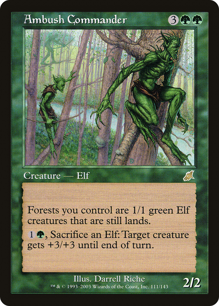 {R} Ambush Commander [Scourge][SCG 111] - Misty Mountain Games