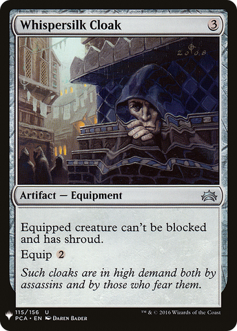 {C} Whispersilk Cloak [Mystery Booster][LS PCA 115]