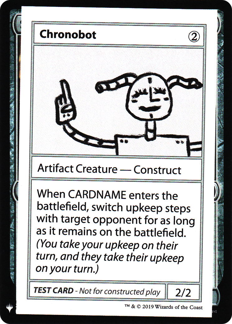 {R} Chronobot [Mystery Booster Playtest Cards][CON CMB1 105]
