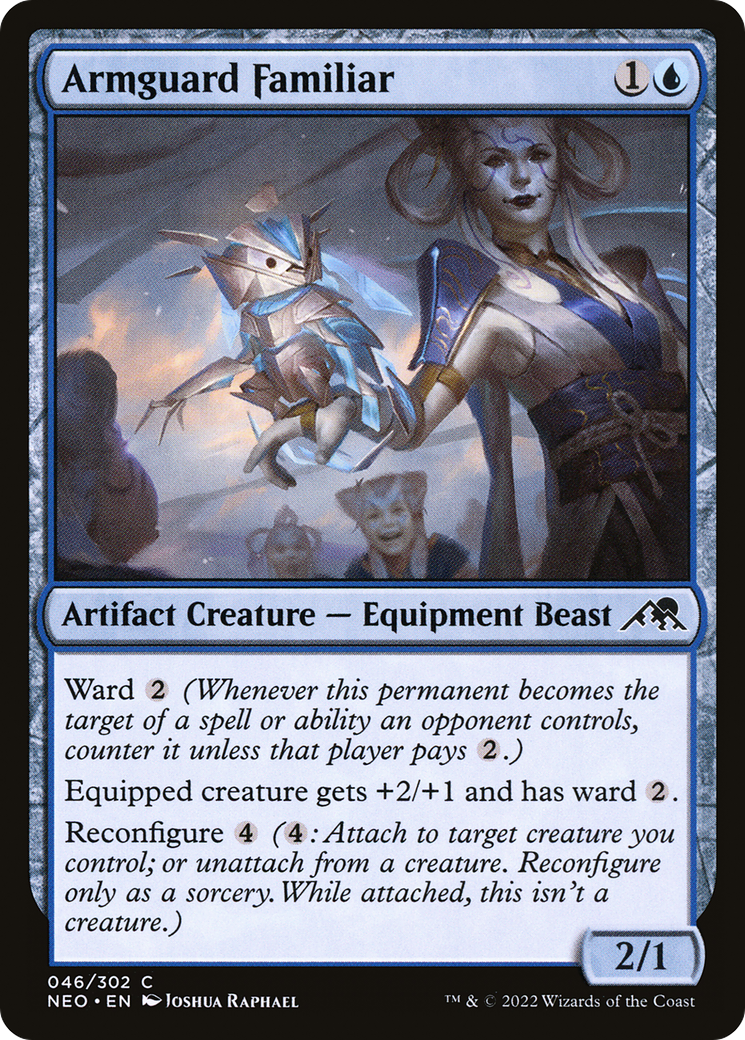 {C} Armguard Familiar [Kamigawa: Neon Dynasty][NEO 046]