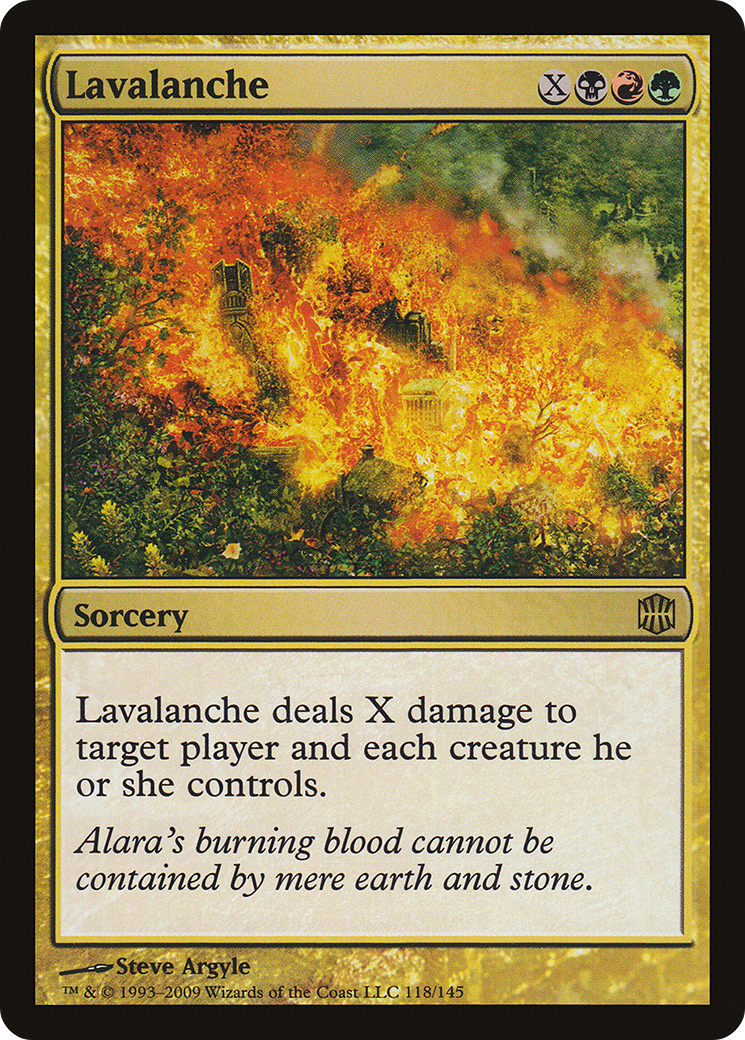 {R} Lavalanche [Alara Reborn][ARB 118]