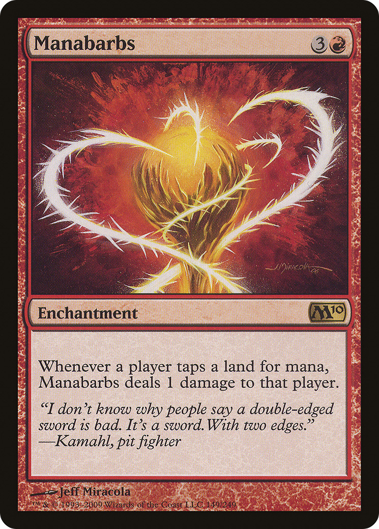 {R} Manabarbs [Magic 2010][M10 149] - Misty Mountain Games