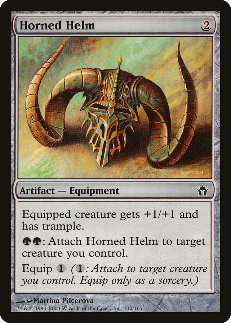 {C} Horned Helm [Fifth Dawn][5DN 132]