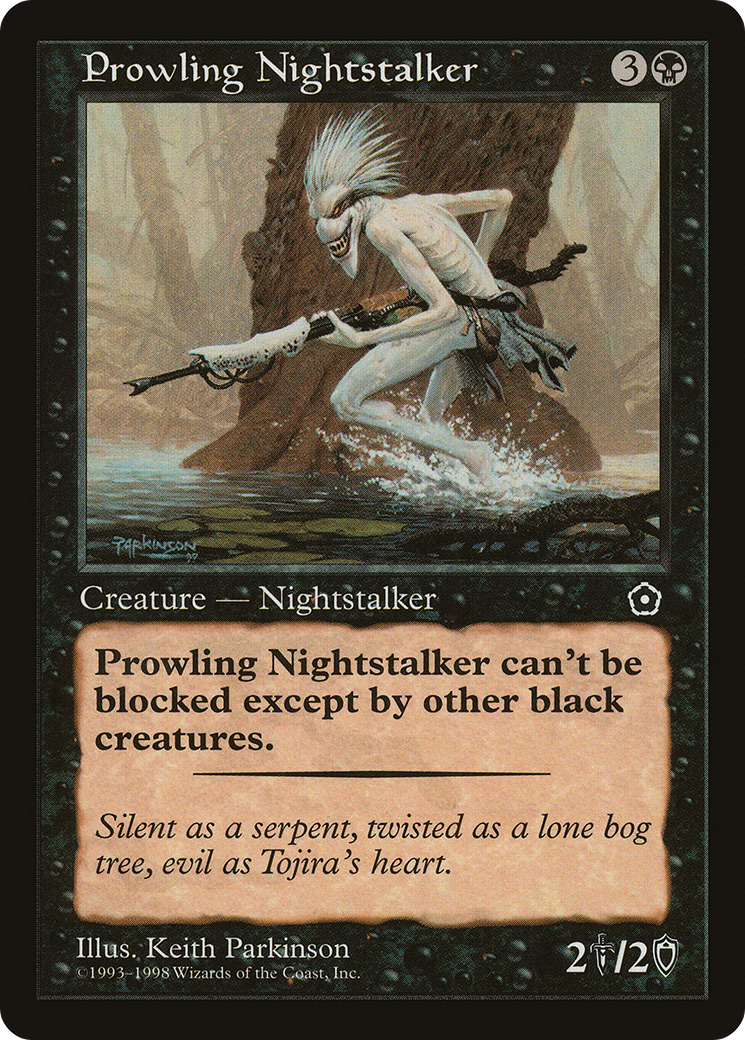 {C} Prowling Nightstalker [Portal Second Age][PO2 083]