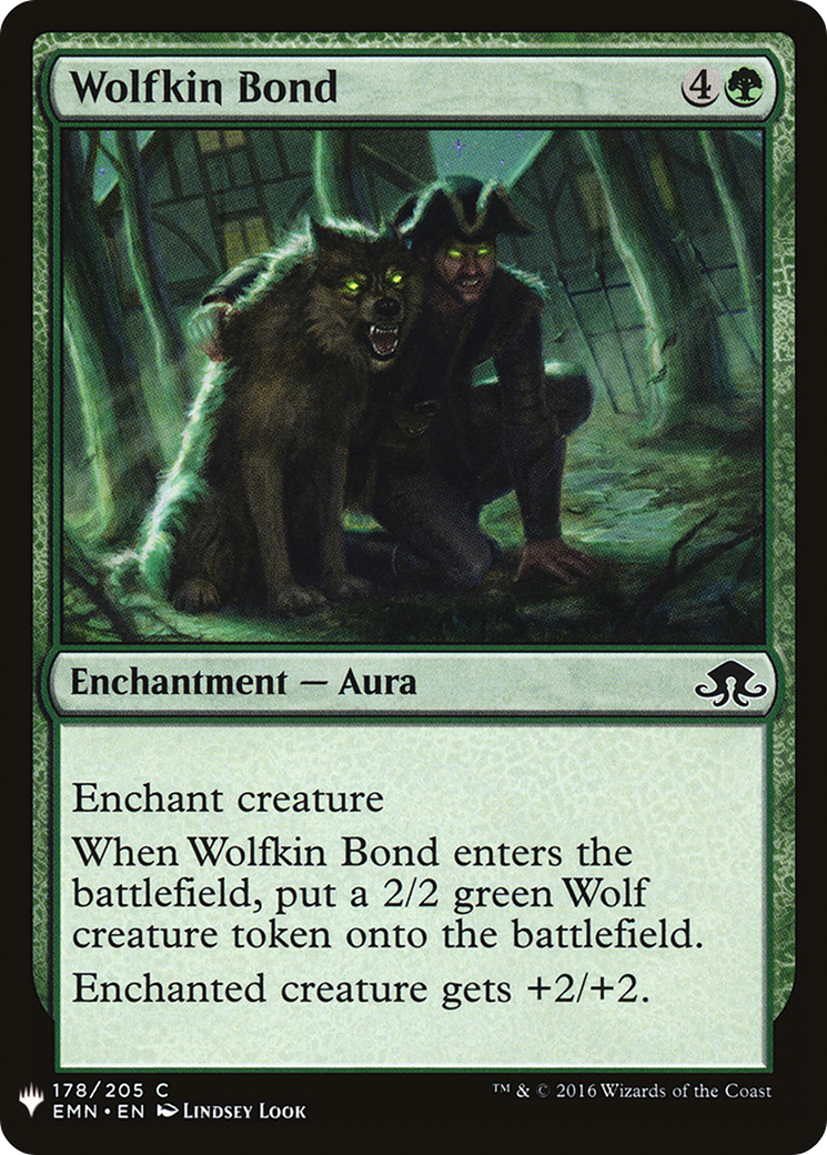 {C} Wolfkin Bond [Mystery Booster][LS EMN 178]