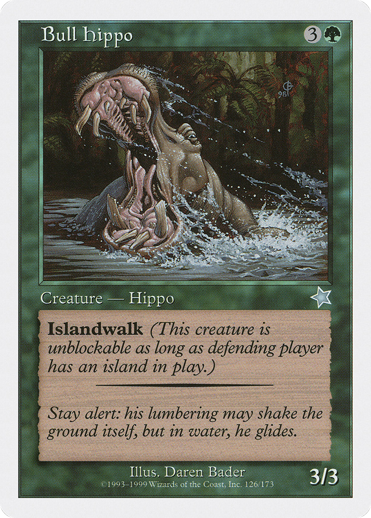 {C} Bull Hippo [Starter 1999][S99 126]