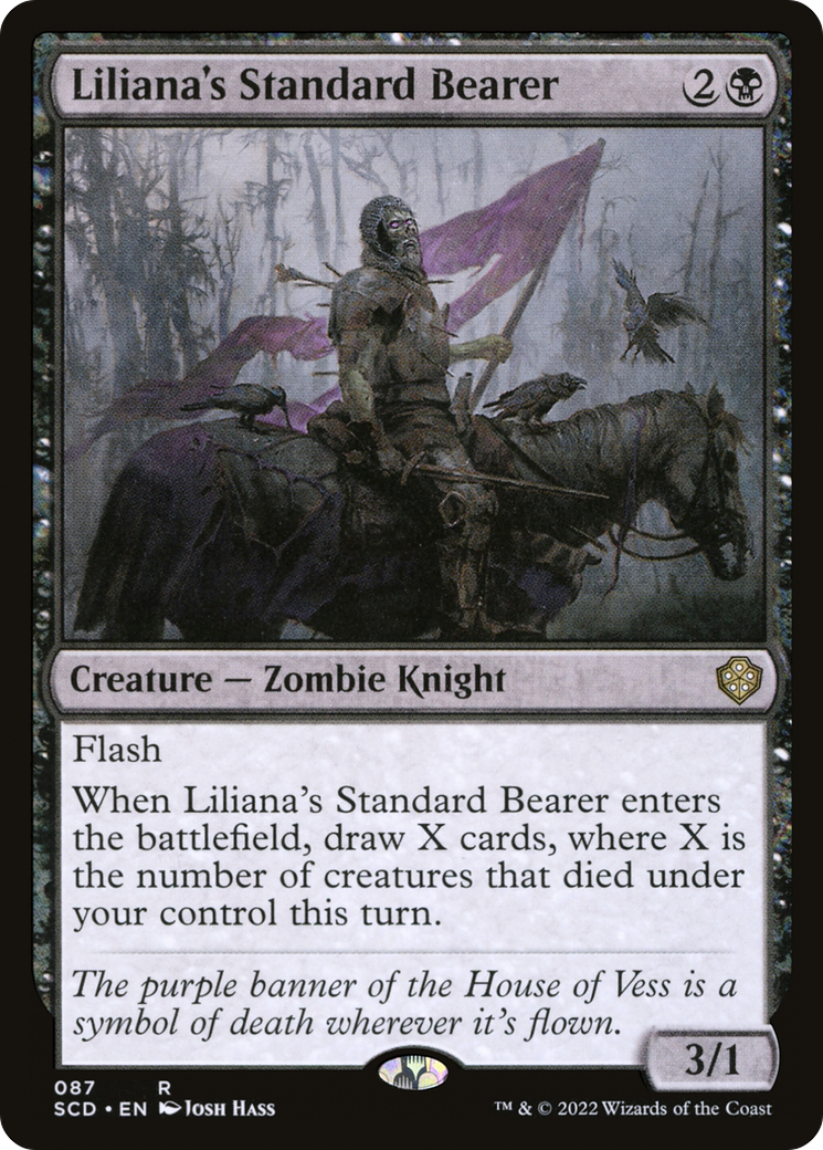 {R} Liliana's Standard Bearer [Starter Commander Decks][SCD 087]