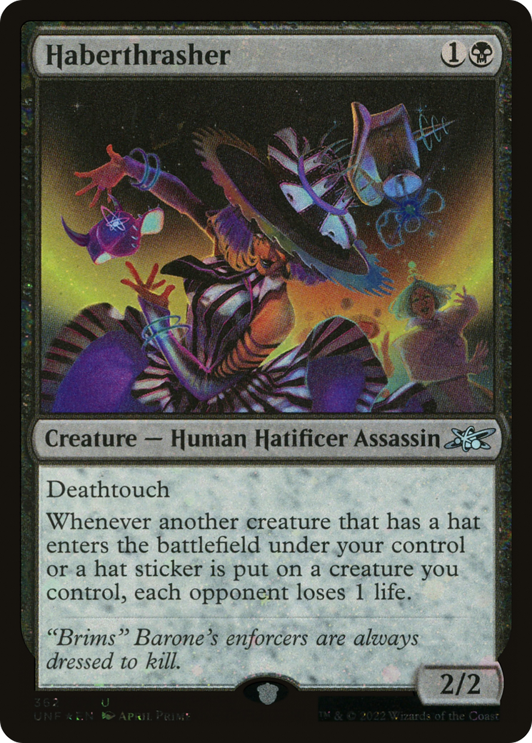 {C} Haberthrasher (Galaxy Foil) [Unfinity][UNF 362]