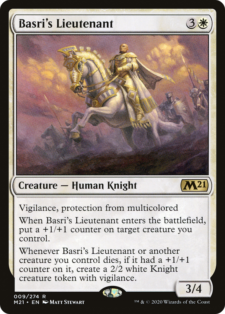 {R} Basri's Lieutenant [Core Set 2021][M21 009]