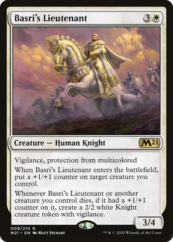 {R} Basri's Lieutenant [Core Set 2021][M21 009]
