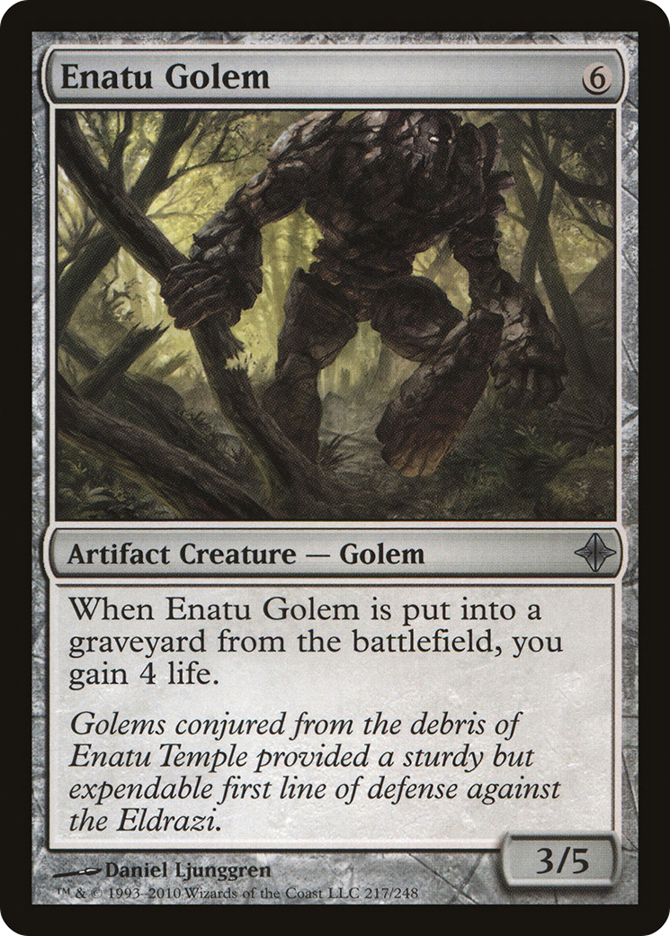 {C} Enatu Golem [Rise of the Eldrazi][ROE 217]