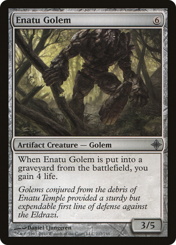 {C} Enatu Golem [Rise of the Eldrazi][ROE 217]