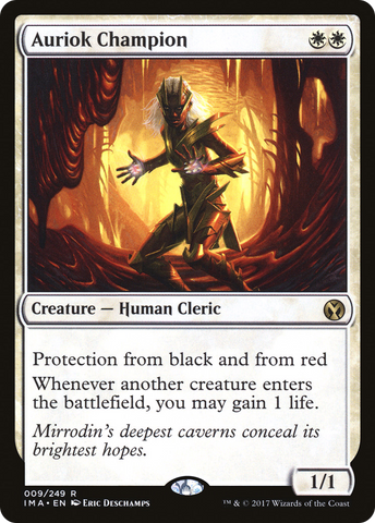 {R} Auriok Champion [Iconic Masters][IMA 009]