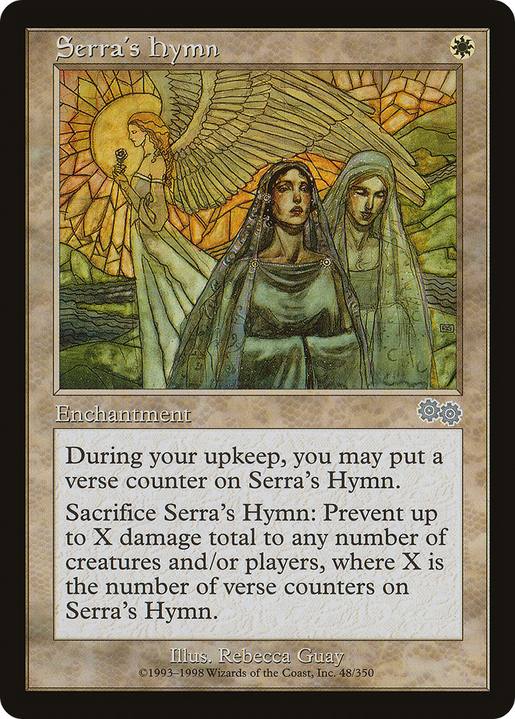 {C} Serra's Hymn [Urza's Saga][USG 048]