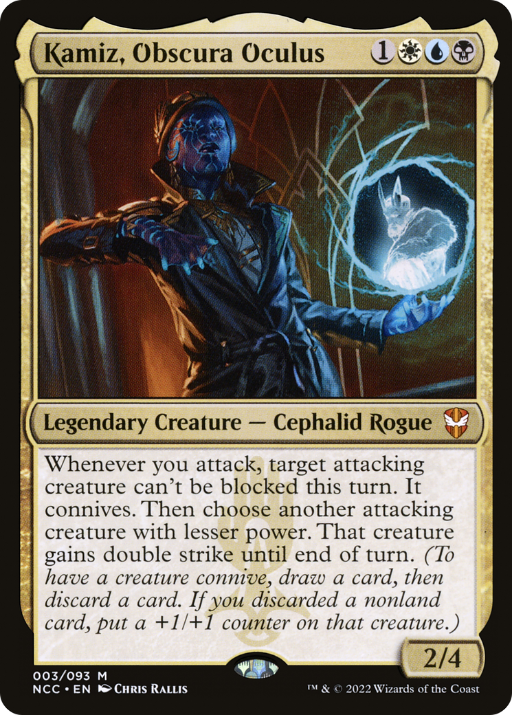 {R} Kamiz, Obscura Oculus [Streets of New Capenna Commander][NCC 003]