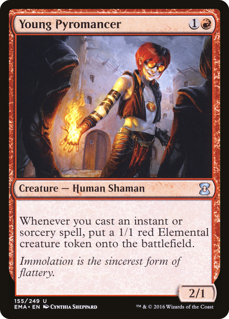 {C} Young Pyromancer [Eternal Masters][EMA 155]