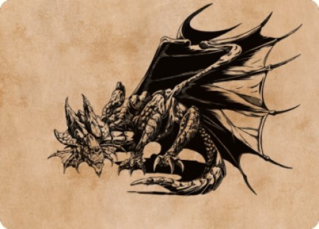 {A} Ancient Copper Dragon Art Card (52) [Commander Legends: Battle for Baldur's Gate Art Series][ACLB 052]