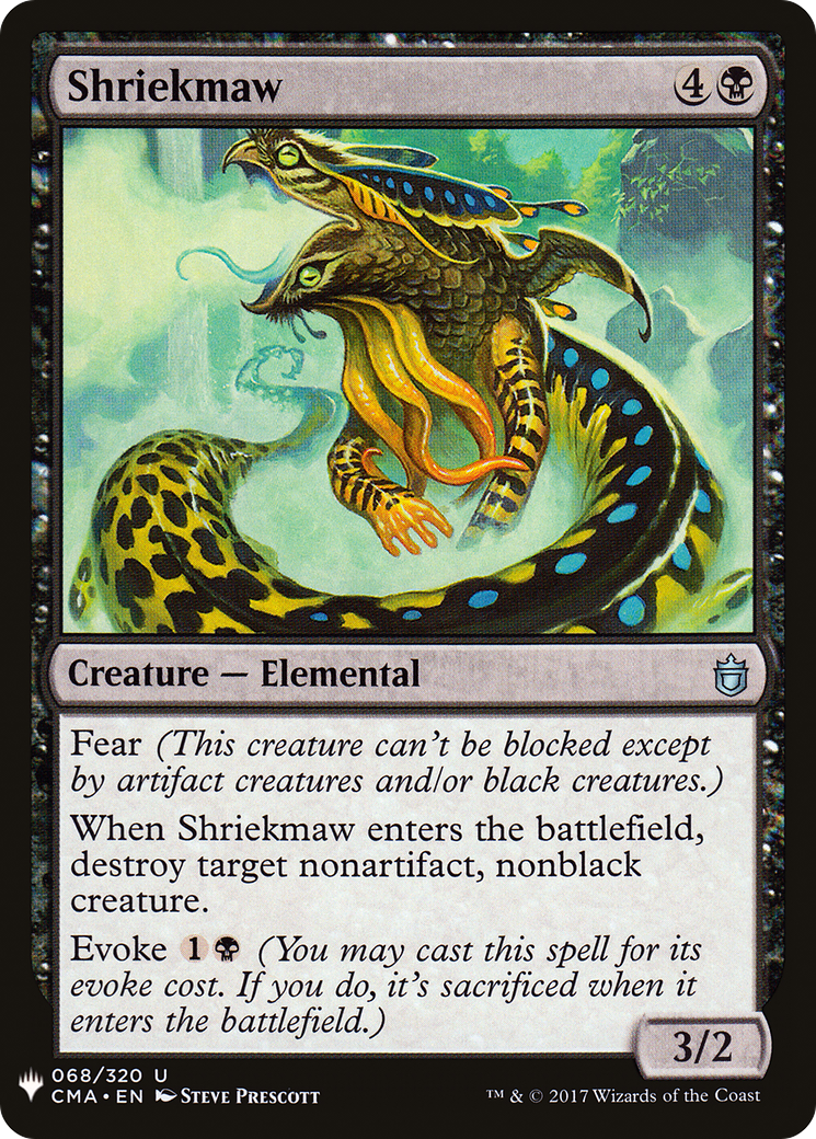{C} Shriekmaw [Mystery Booster][LS CMA 068]