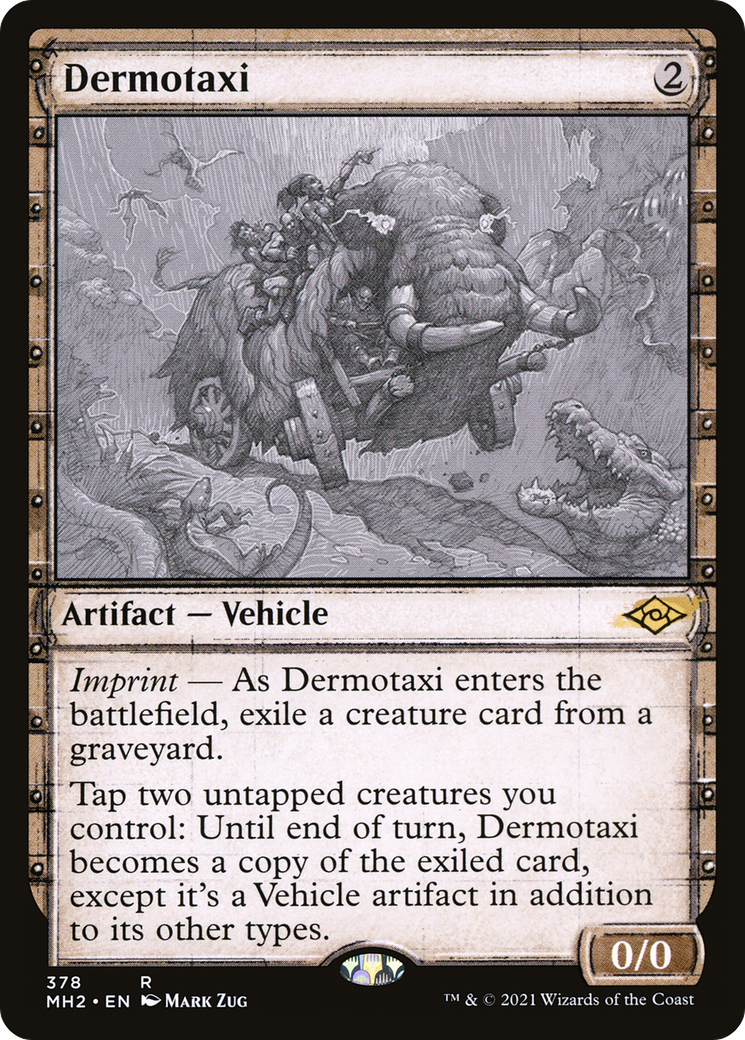 {R} Dermotaxi (Showcase) (Foil): (Showcase) [Modern Horizons 2] [MH2 378]