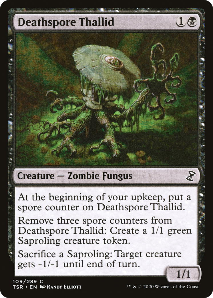 {C} Deathspore Thallid [Time Spiral Remastered][TSR 109]