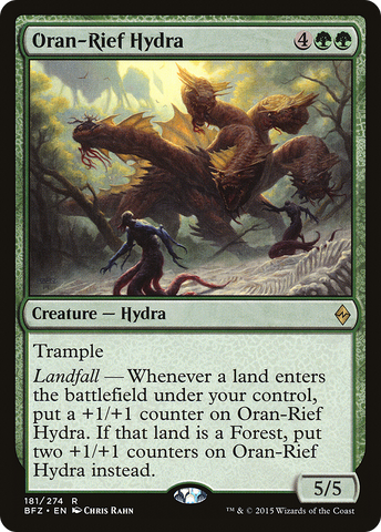 {R} Oran-Rief Hydra [Battle for Zendikar][BFZ 181]