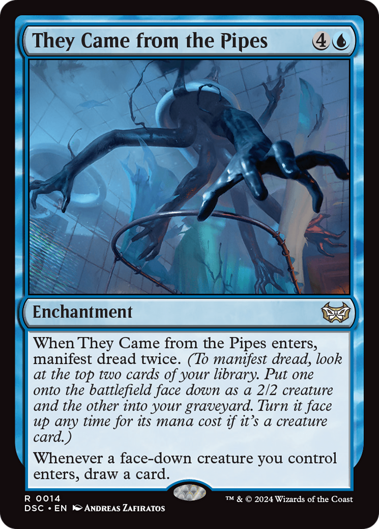 {R} They Came from the Pipes [Duskmourn: House of Horror Commander][DSC 014]