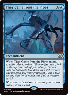 {R} They Came from the Pipes [Duskmourn: House of Horror Commander][DSC 014]