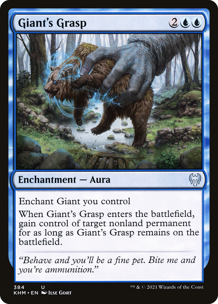 {C} Giant's Grasp [Kaldheim][KHM 384]