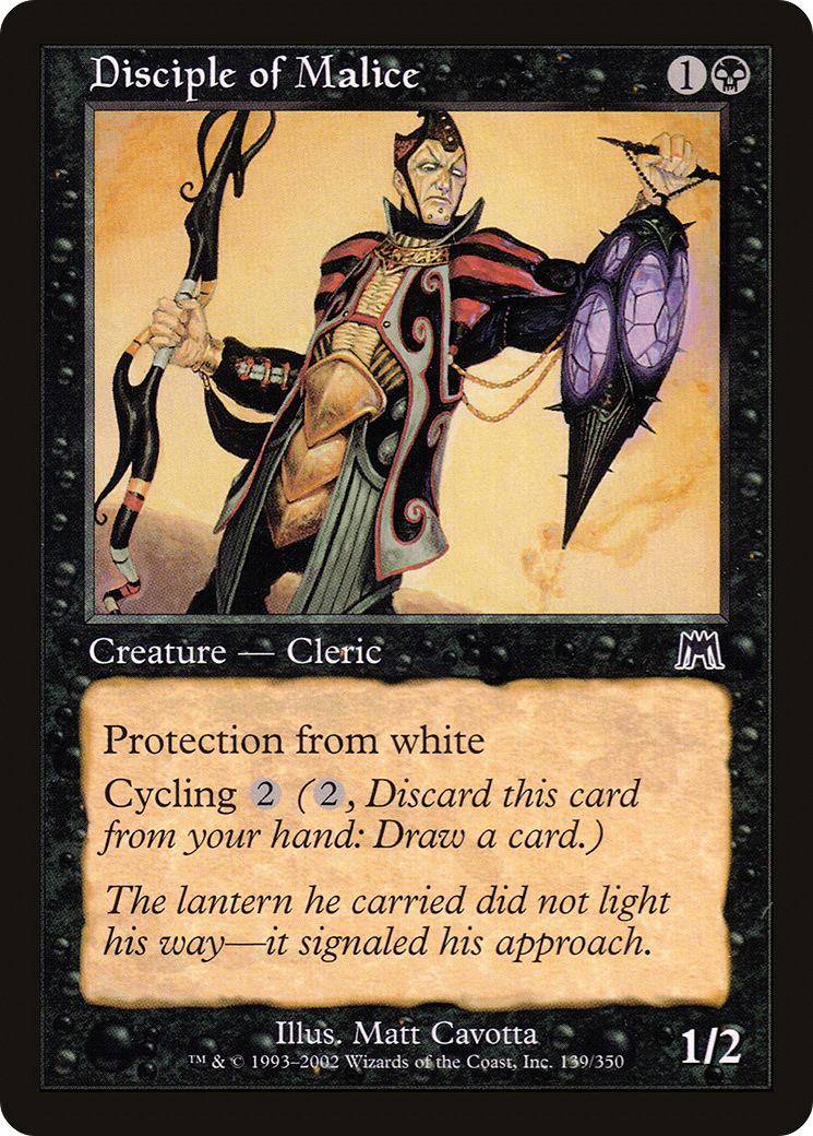{C} Disciple of Malice [Onslaught][ONS 139]