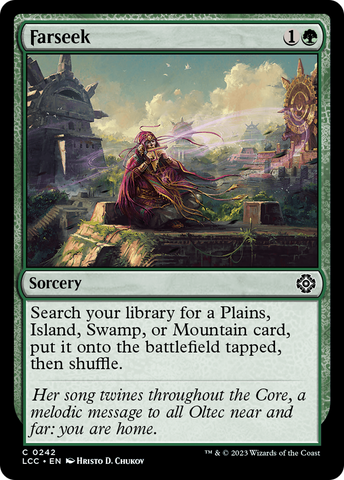 {C} Farseek [The Lost Caverns of Ixalan Commander][LCC 242]