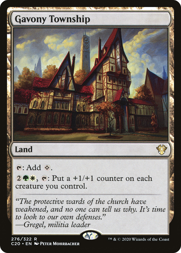 {R} Gavony Township [Commander 2020][C20 276]