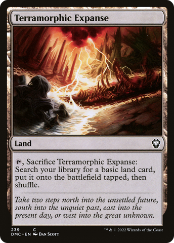 {C} Terramorphic Expanse [Dominaria United Commander][DMC 239]