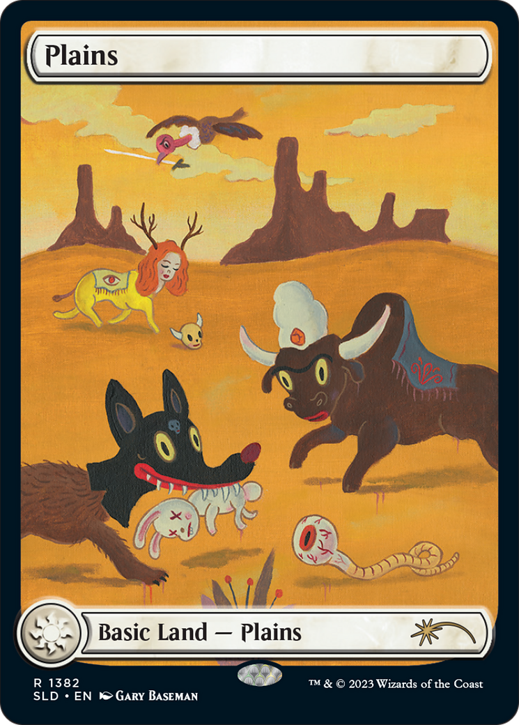 {B} Plains (1382) [Secret Lair Drop Series][SLD 1382]