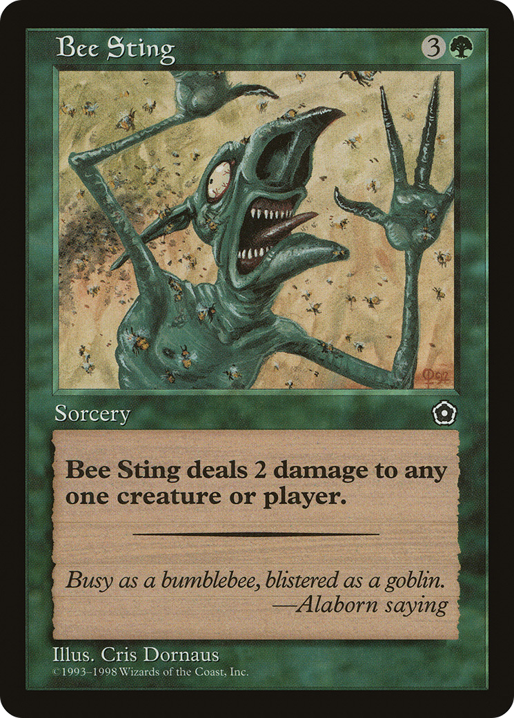 {C} Bee Sting [Portal Second Age][PO2 124]