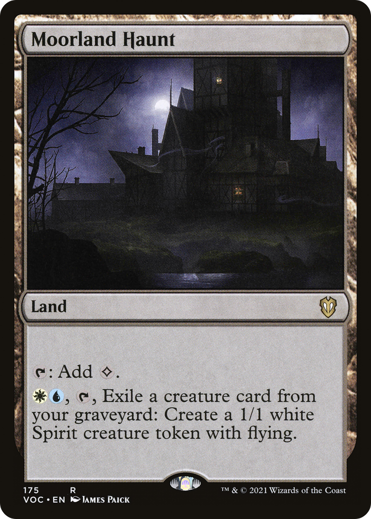 {R} Moorland Haunt [Innistrad: Crimson Vow Commander][VOC 175]