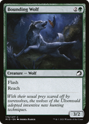 {C} Bounding Wolf [Innistrad: Midnight Hunt][MID 170]