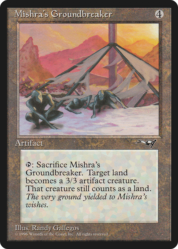 {C} Mishra's Groundbreaker [Alliances][ALL 123]